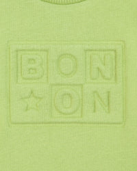 Bonton Smily logo cotton sweatshirt - Bye Bye Green