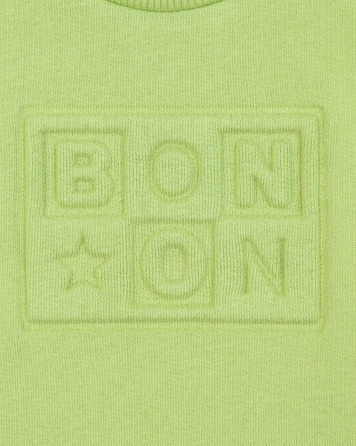 Bonton Smily logo cotton sweatshirt - Bye Bye Green