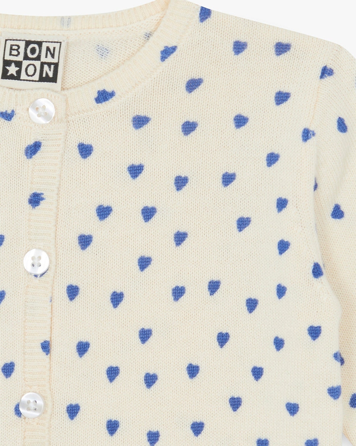 Lilet cotton cardigan - Bleu Fou