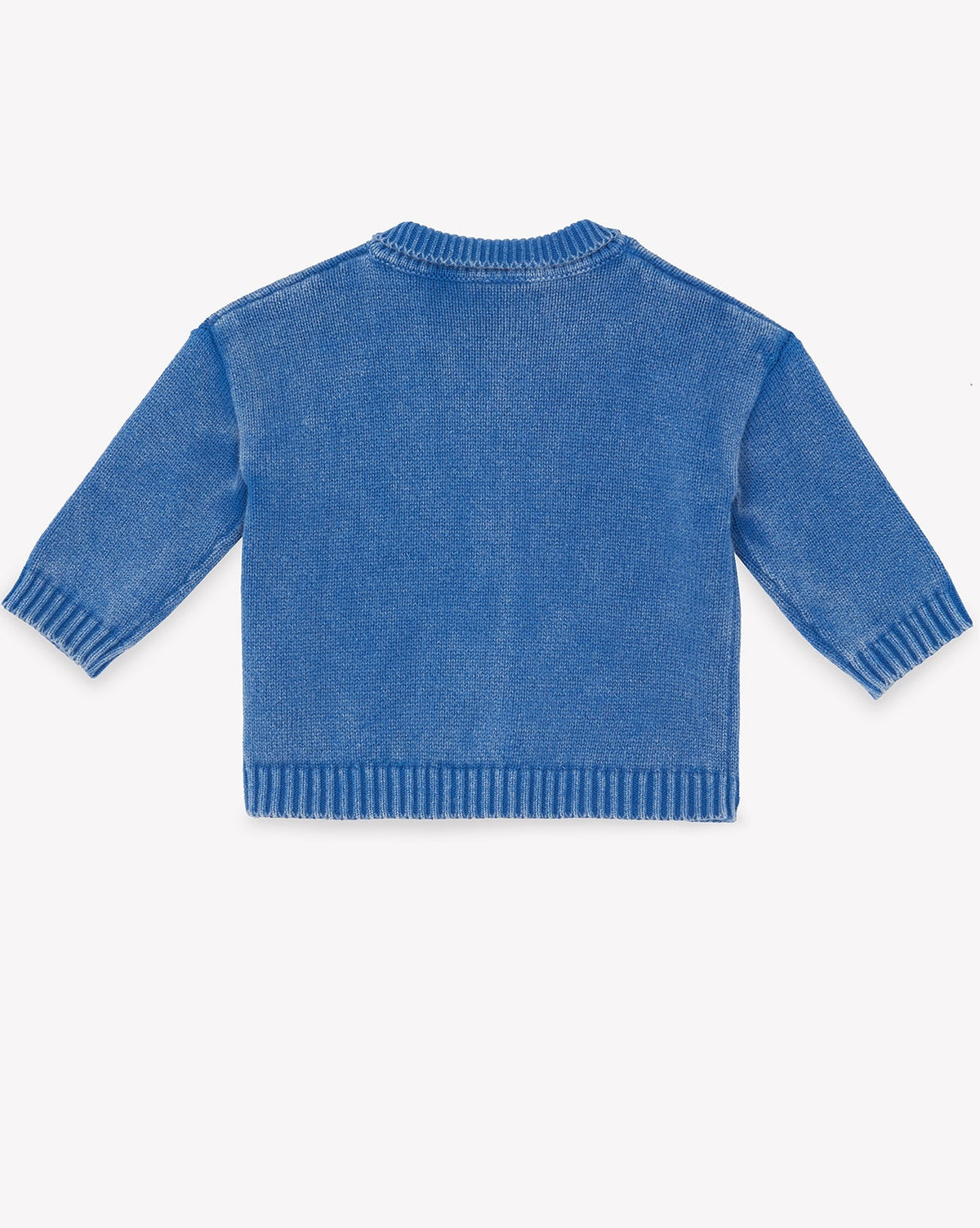 Lucien cotton cardigan - Mediterranean Blue