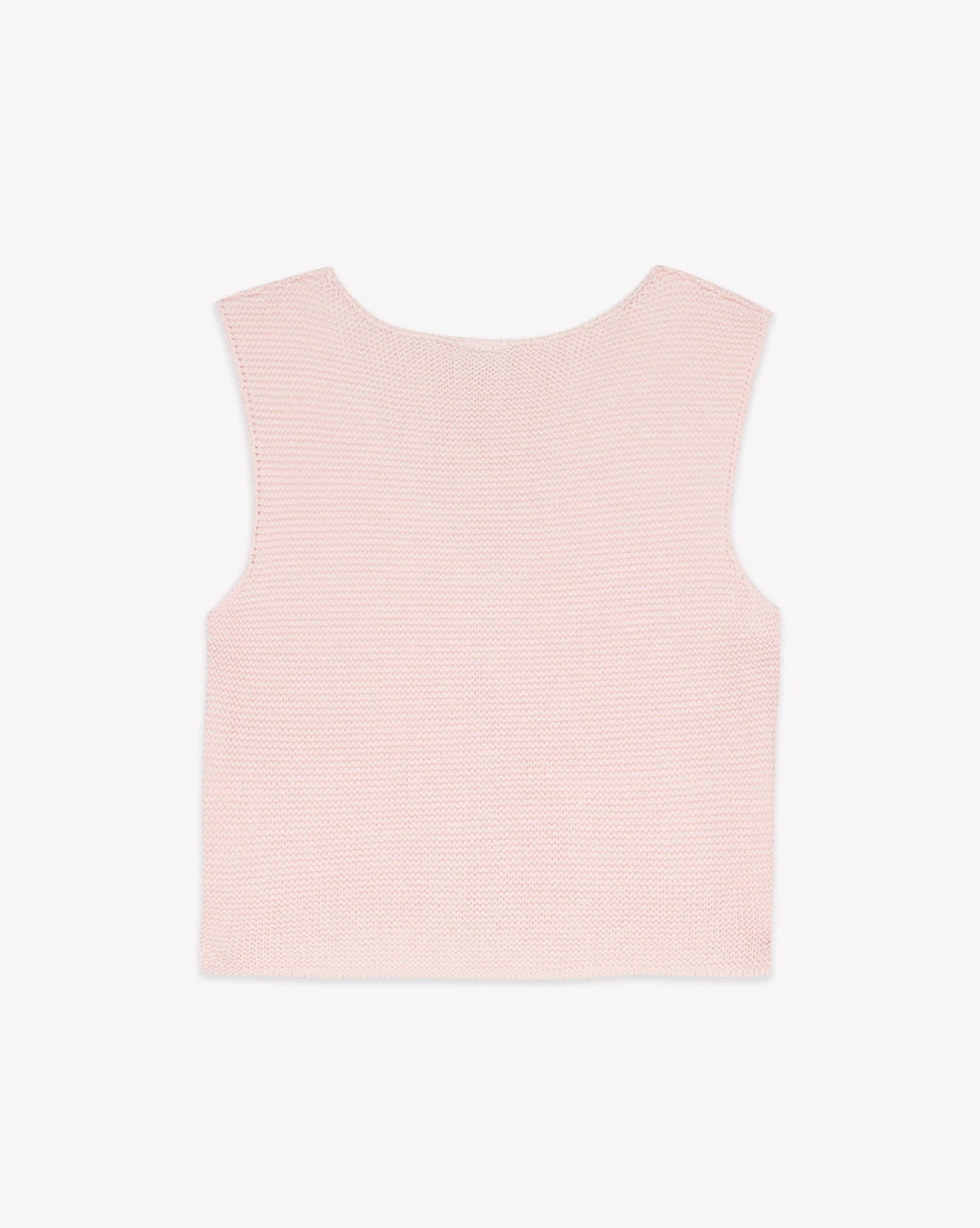 Léon cotton waistcoat - Perfect Pink