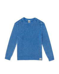 Lazare cotton jumper - Mediterranean Blue