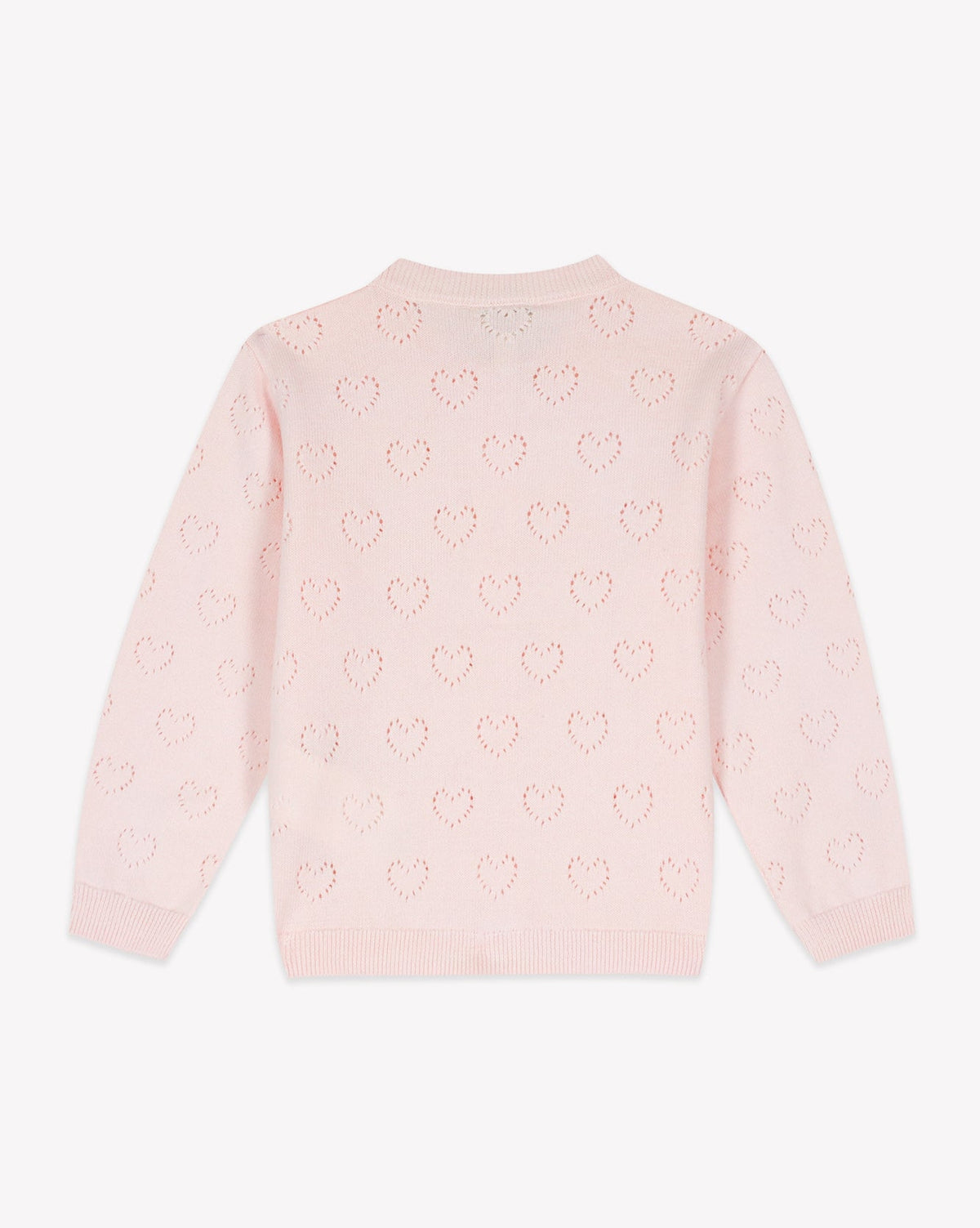 Lilet openwork cotton cardigan - Perfect Pink