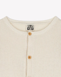 Lady cotton cardigan - Pannacotta