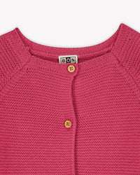 Lady cotton cardigan - Charming Pink