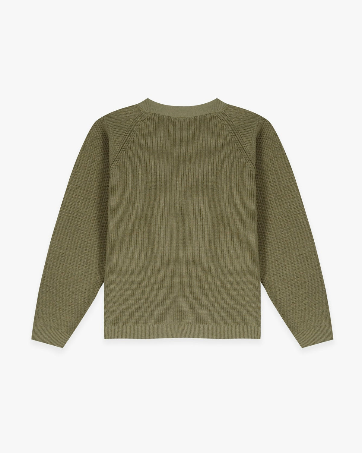 Lorenzo cotton cardigan - Kayak Khaki