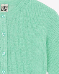 Cardigan Lizbeth côtelé - Menthe À L'Eau