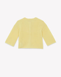 Lizbeth ribbed cardigan - Limoncello
