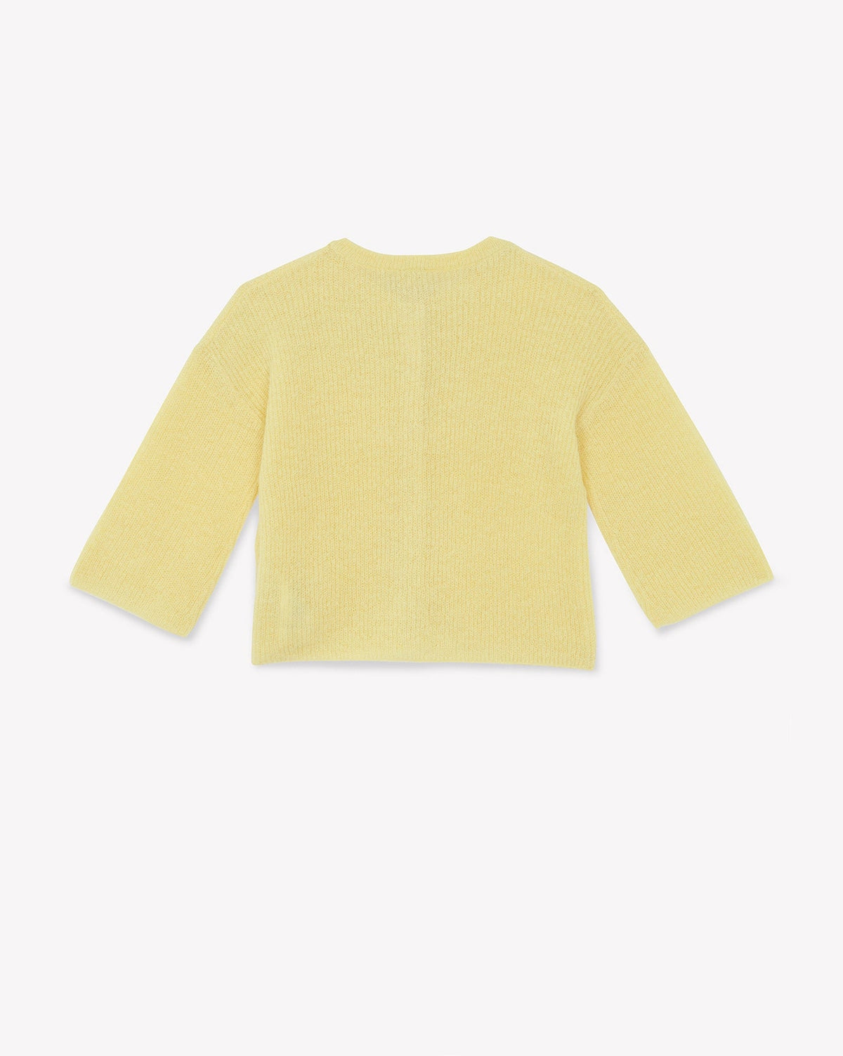Lizbeth ribbed cardigan - Limoncello