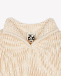 Léo cotton jumper - Pannacotta