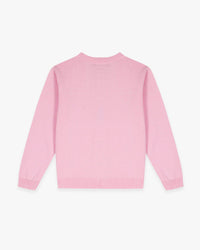 Lola ‘Sunshine Coast’ cotton cardigan - Bubble Pink