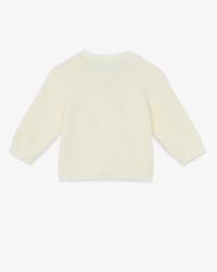 Lorenzo cotton cardigan - Ecru Bonton