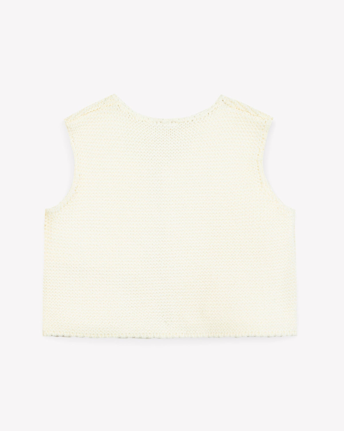 Léon cotton waistcoat - Ecru Bonton