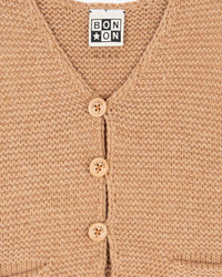 Léon cotton waistcoat - Sieste Beige