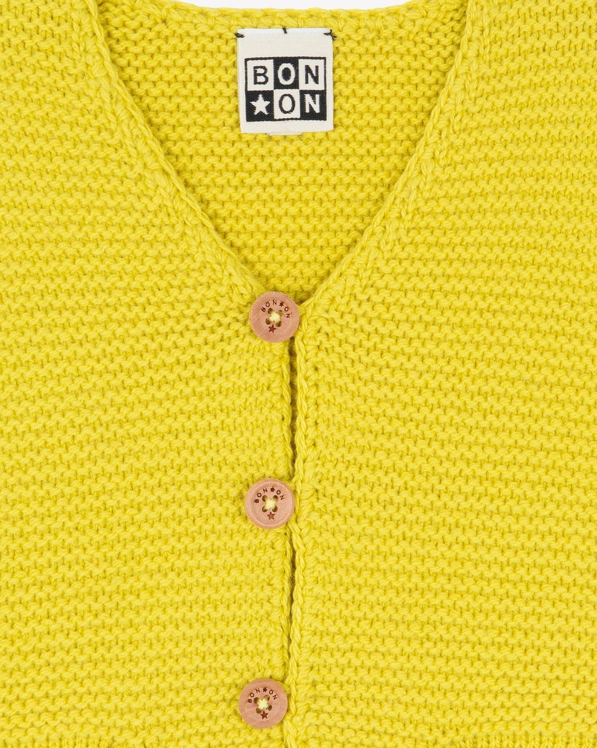 Léon cotton waistcoat - Lemon