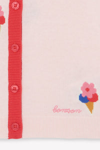 rose parfait // Gilet Lucie