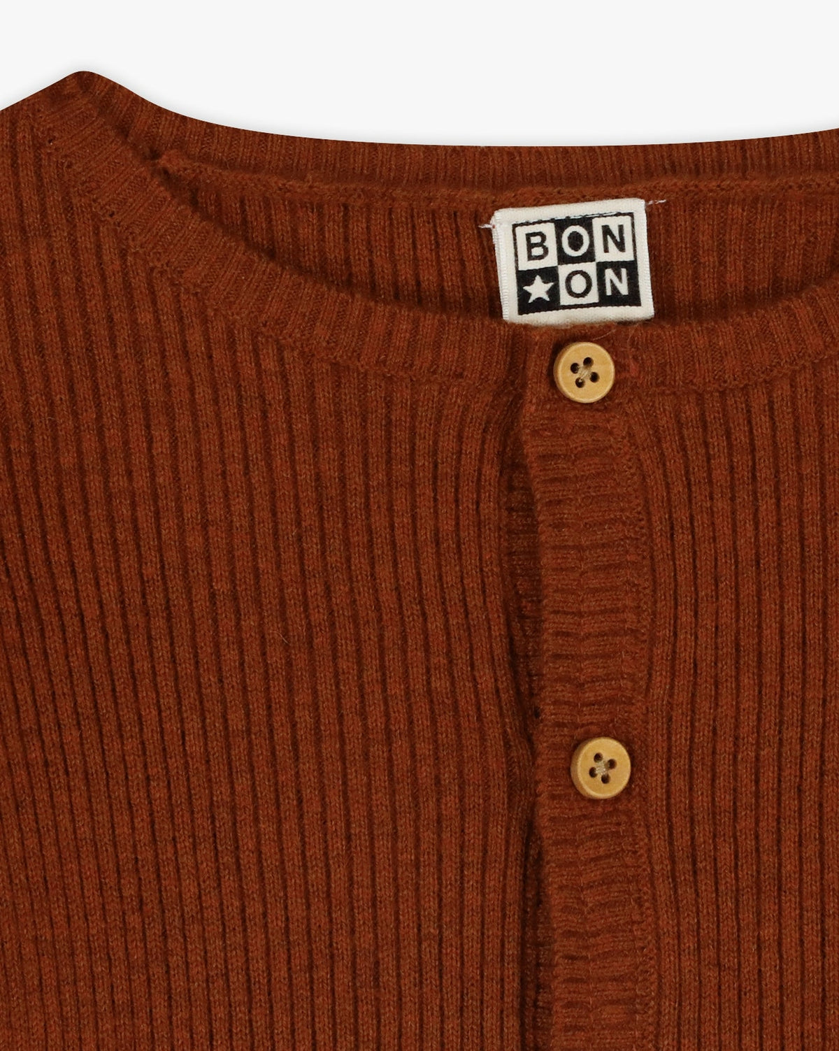 Paminot wool cardigan - Nocciolata