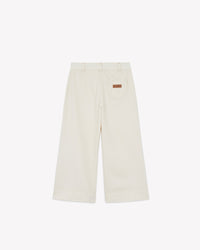 Lakikho cotton trousers - Ecru Bonton