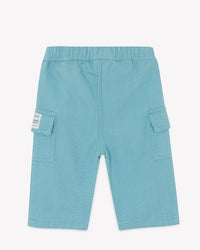 Frog cotton trousers - Blue Fish