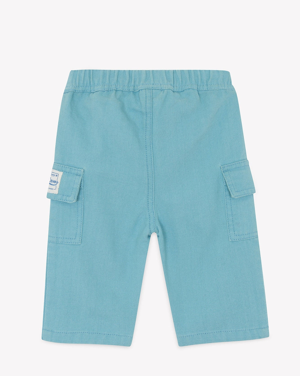 Frog cotton trousers - Blue Fish