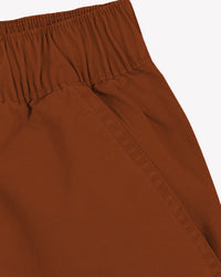 Léone cotton trousers - Nocciolata