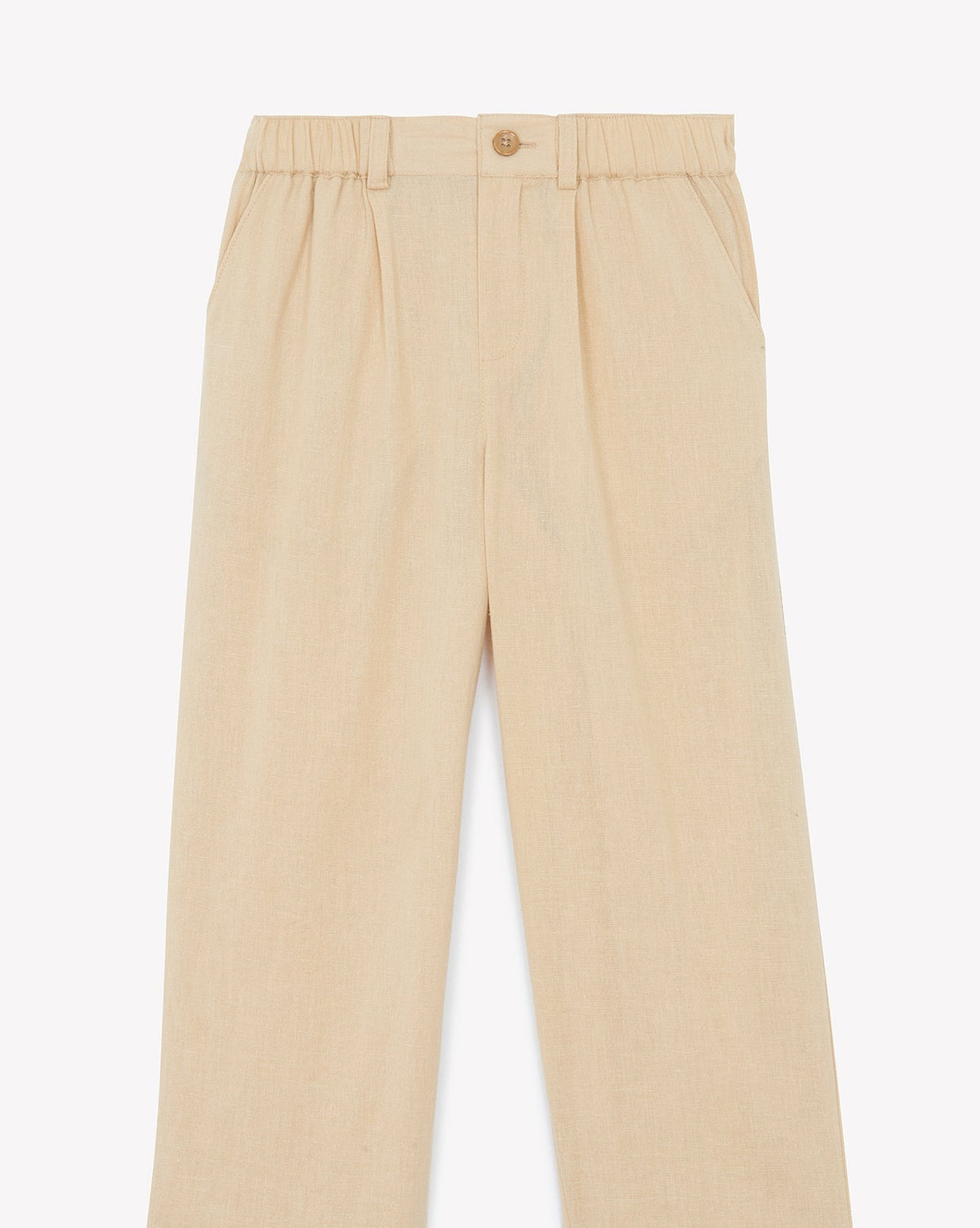 Pantalon Luck en coton - Beige Sieste