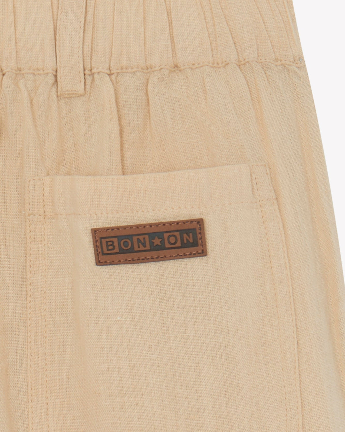 Pantalon Luck en coton - Beige Sieste