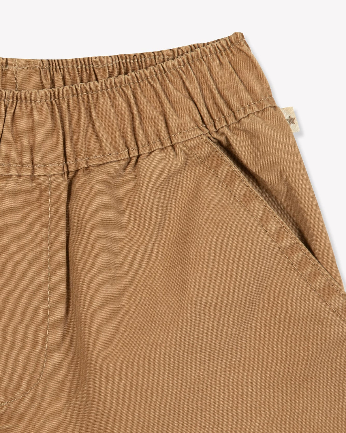 Lucky cotton trousers - Teddy Beige