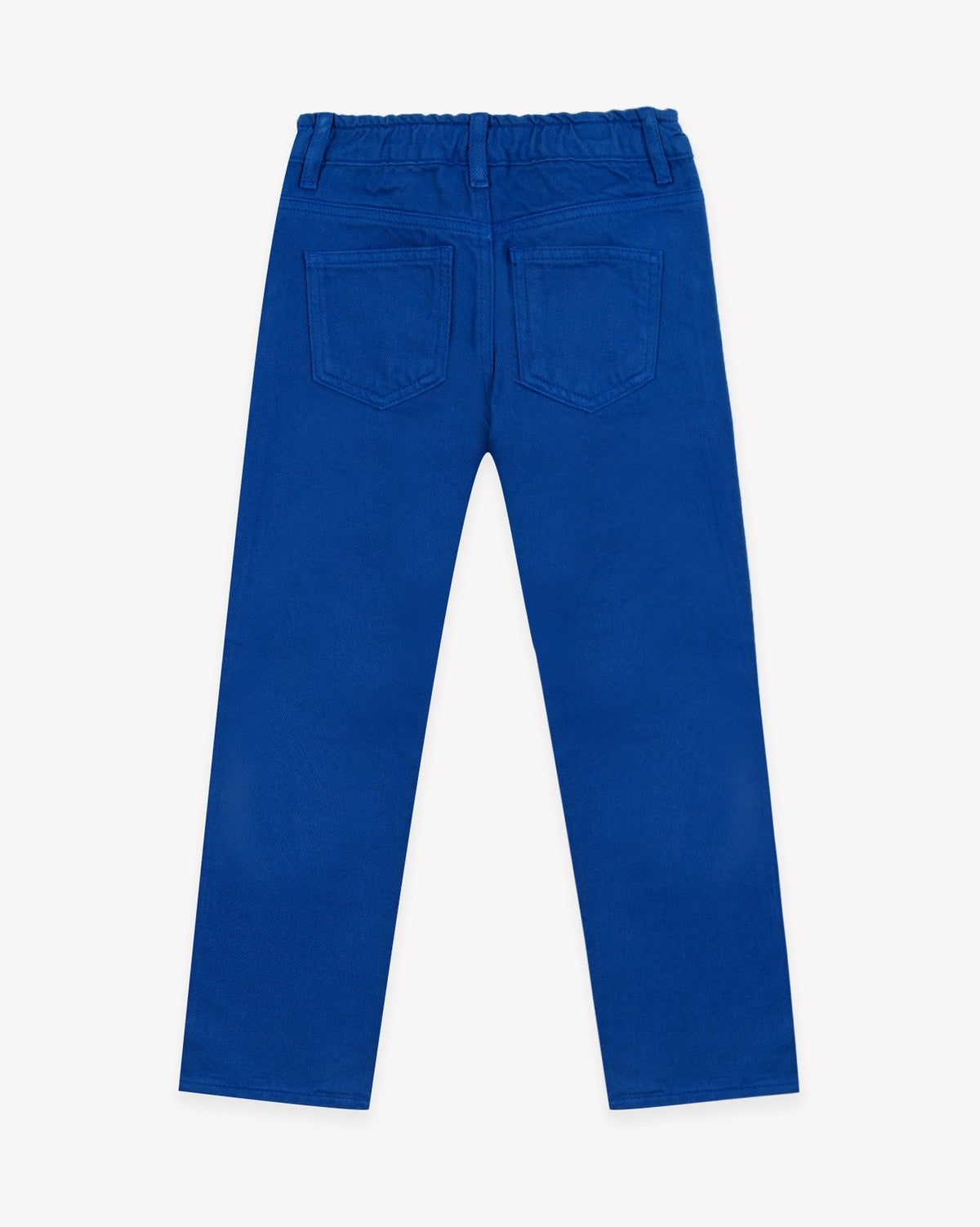 Lino cotton trousers - Crazy Blue