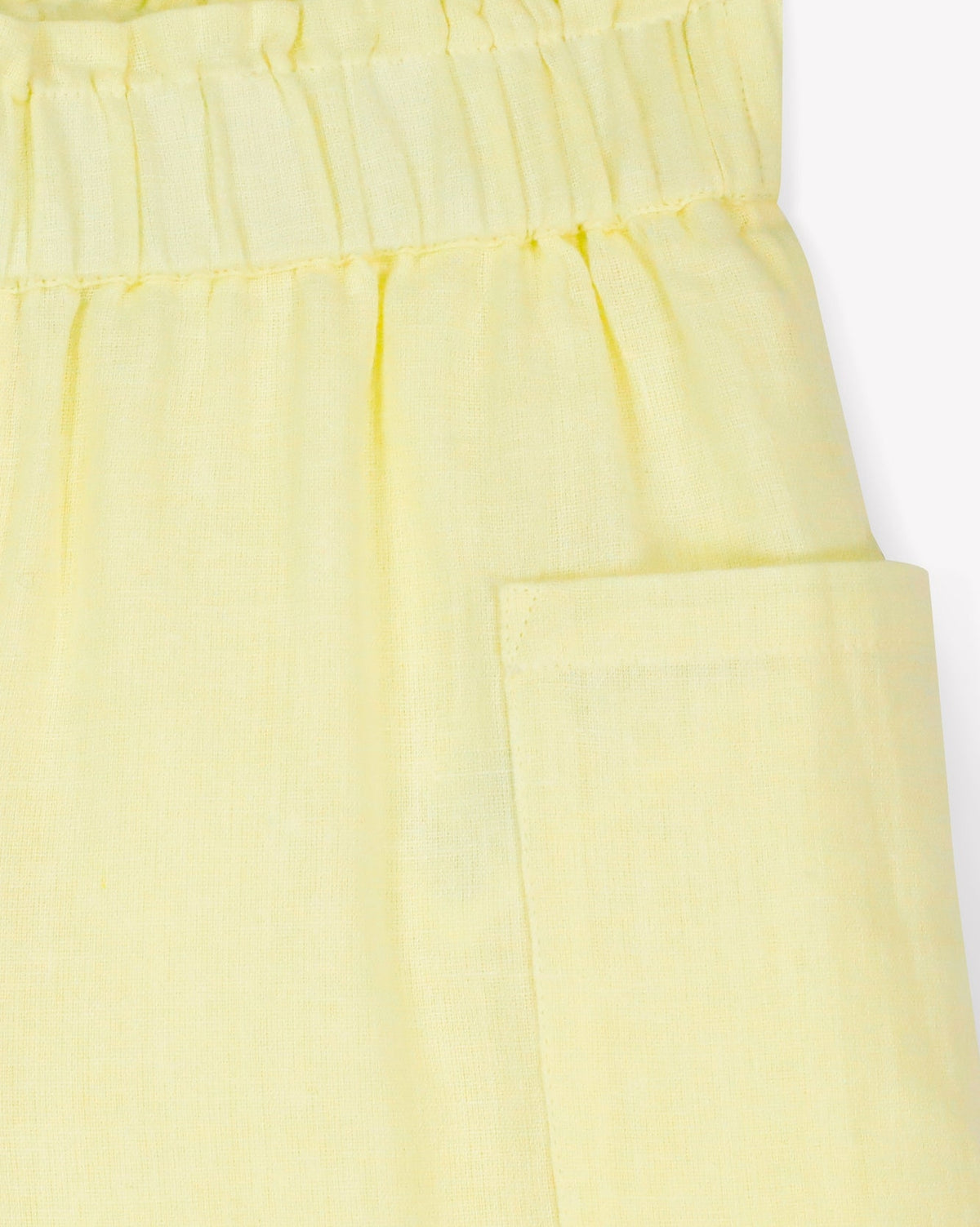 Liocha cotton trousers - Limoncello