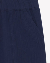 Pantalon Batcha en coton - Bleu Nuit