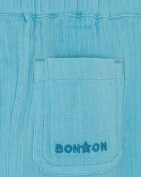 Batcha cotton trousers - Fish Blue