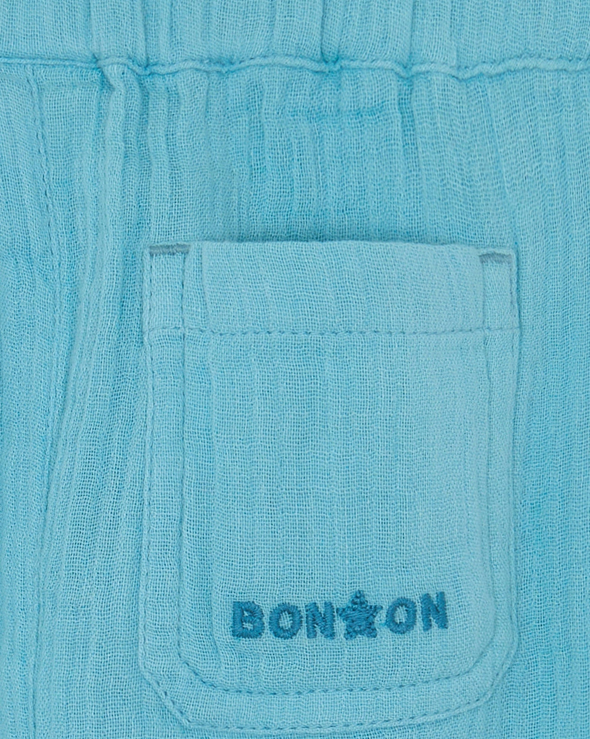 Batcha cotton trousers - Fish Blue