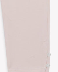 Legging Linata en coton - Rose Parfait