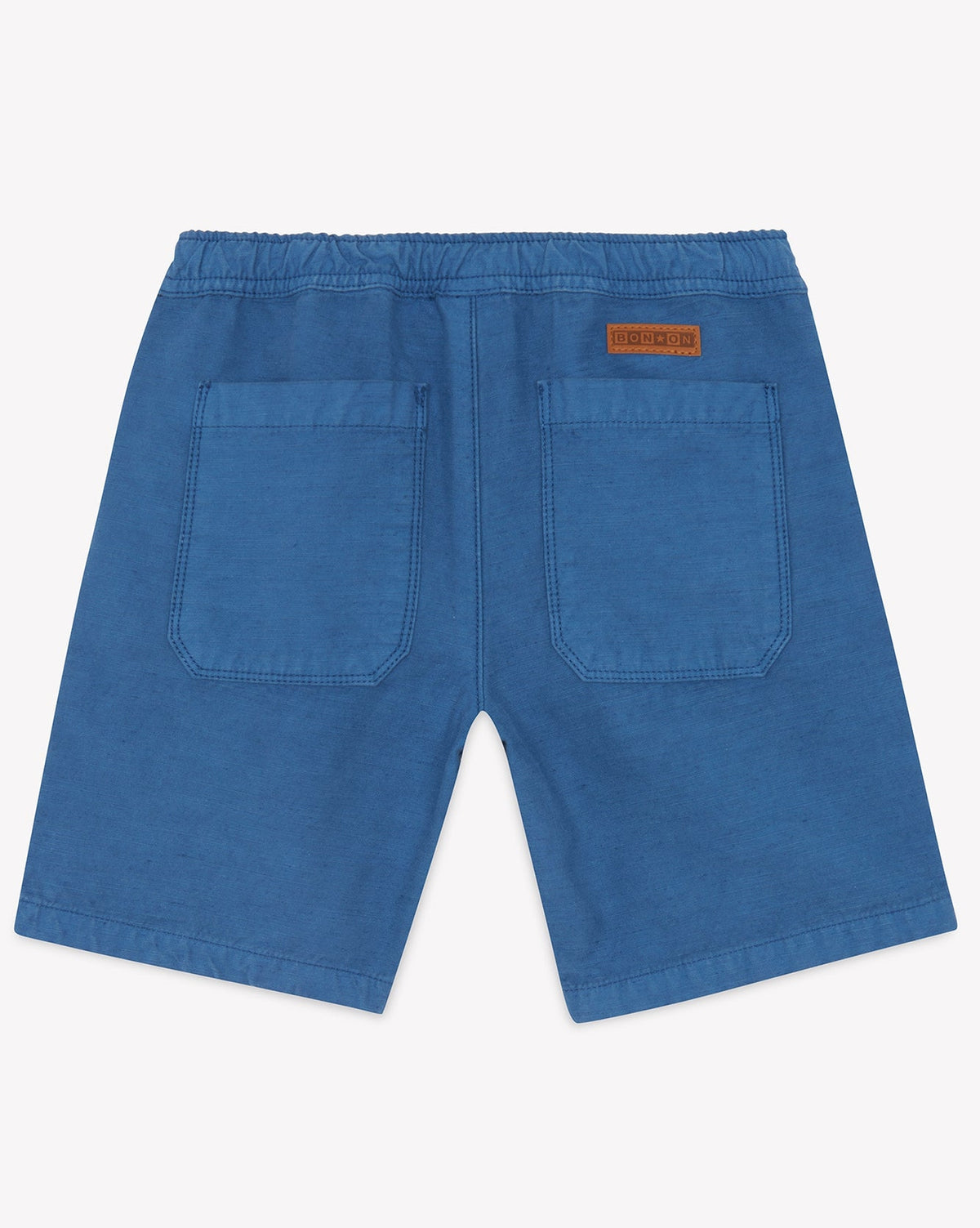 Short Lyon en coton - Bleu Méditerranée