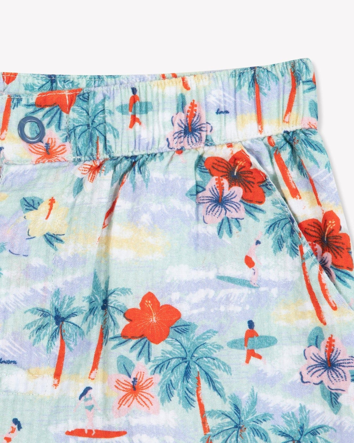 Liverpool cotton shorts - Santa Cruz