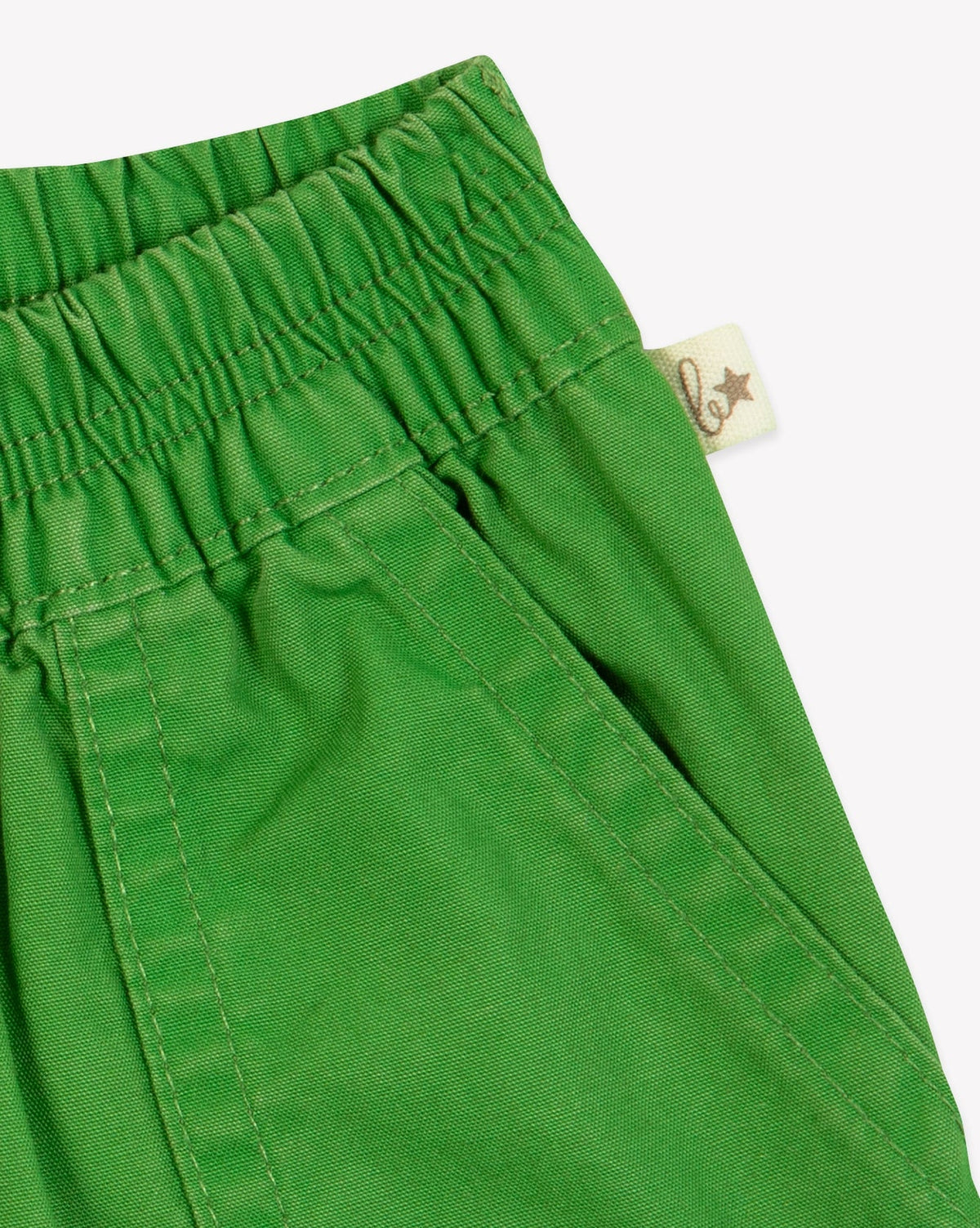 Lani cotton shorts - Smith Green