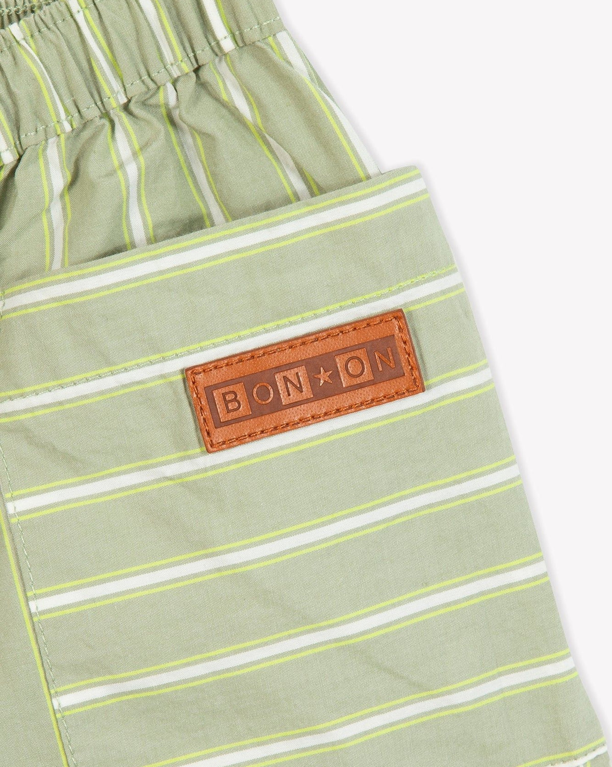 LOL cotton shorts - Khaki stripes