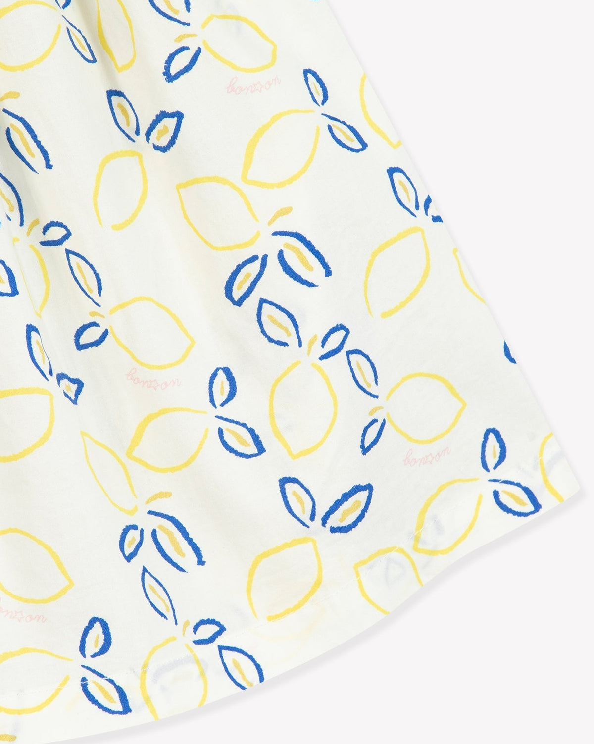 Raspberry cotton skirt - Limone