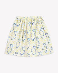 Raspberry cotton skirt - Limone
