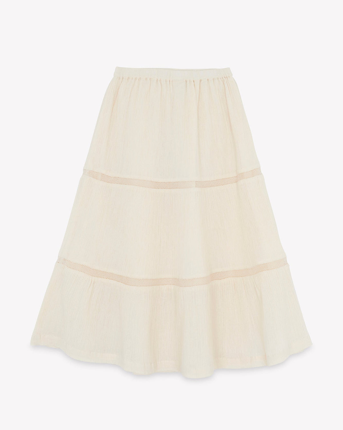 Jupe Céline en coton - Pannacotta