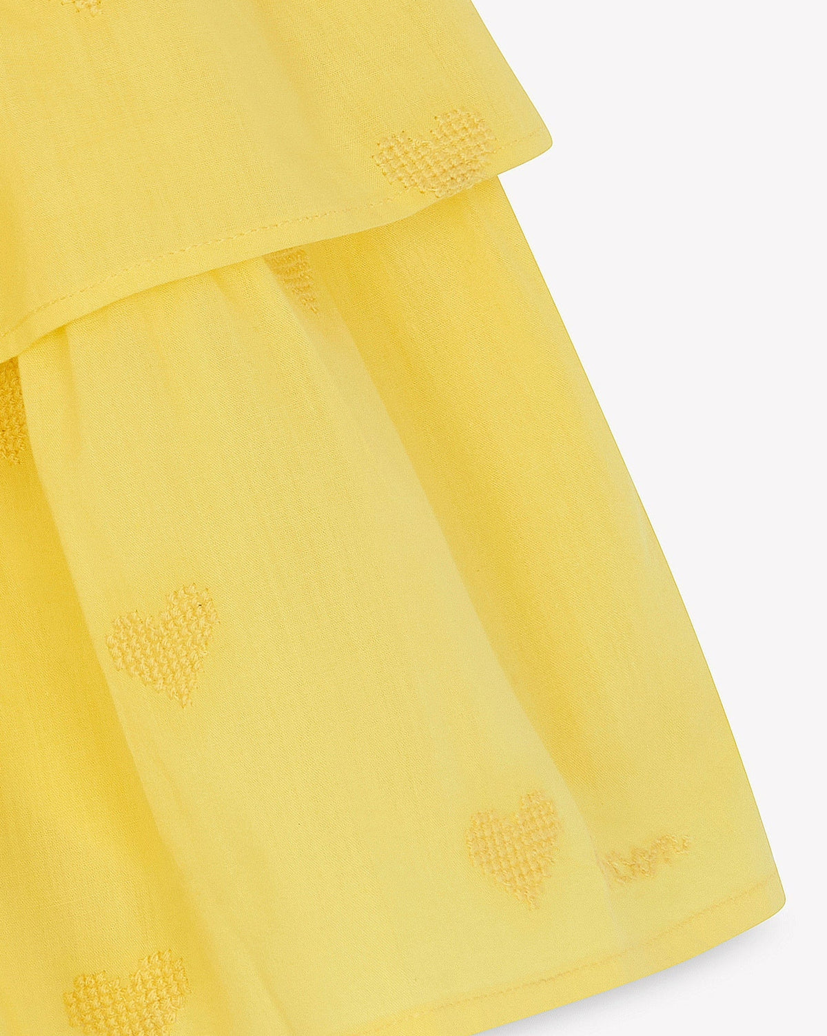 Jupe Bali en coton - Citron