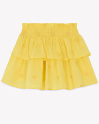 Jupe Bali en coton - Citron