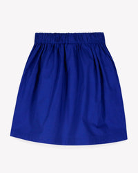 Cotton ruffled skirt - Crazy Blue
