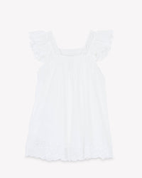 Laura cotton dress - Ecru Bonton