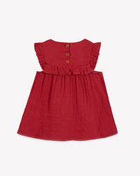 Robe Lilita en coton - Rose Vespa