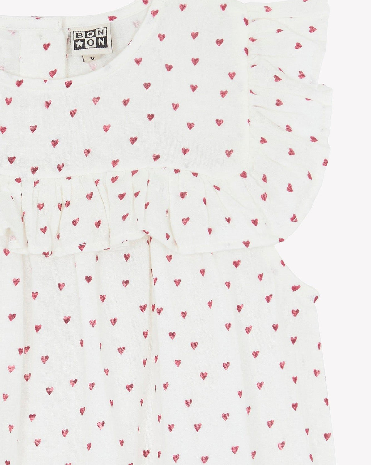 Lilith cotton dress - Petits Coeurs