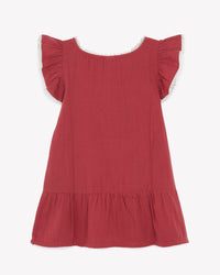 Robe Loukoum en coton - Rose Vespa
