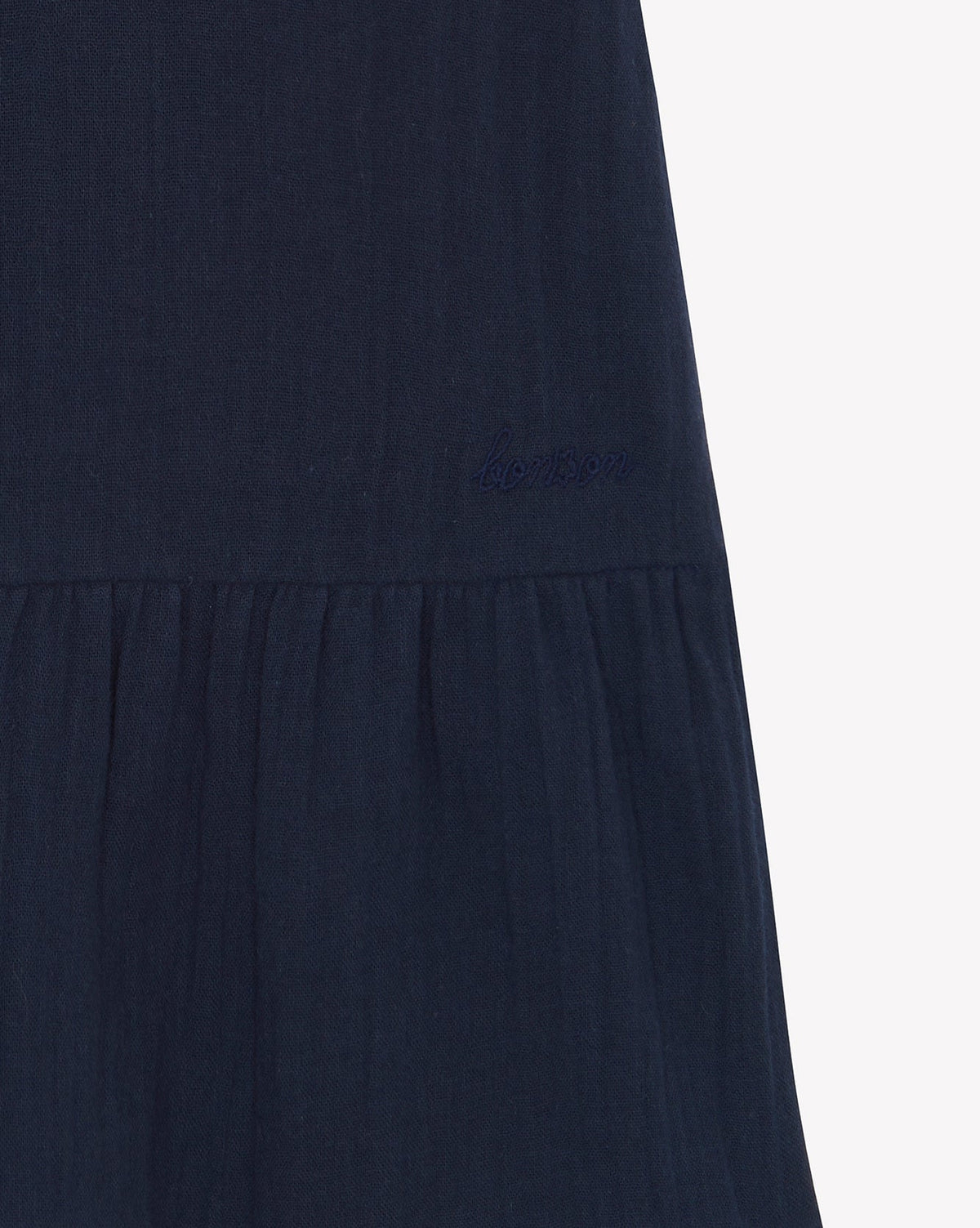 Robe Loukoum en coton - Navy Bonton