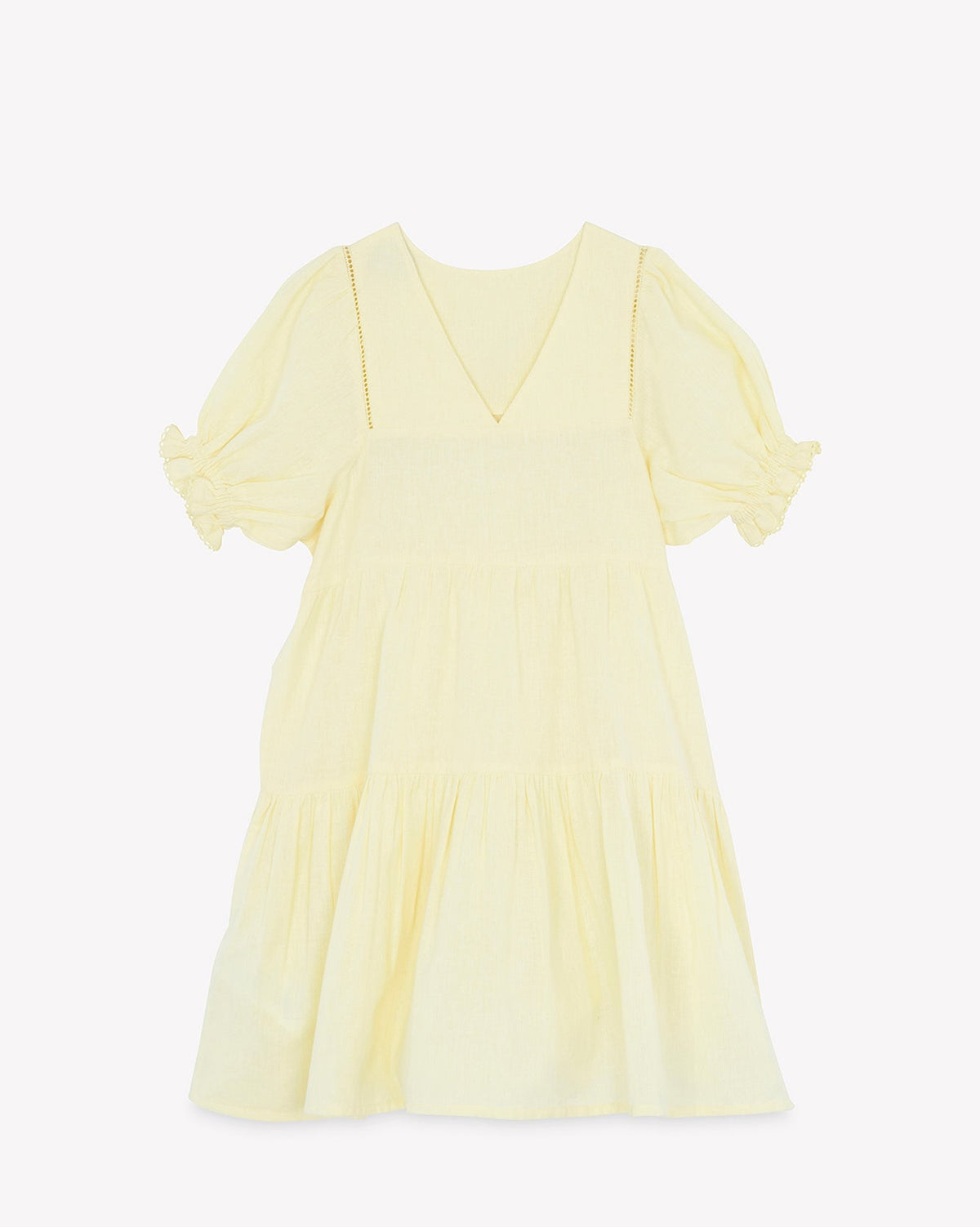 Robe Lorette en coton - Limoncello
